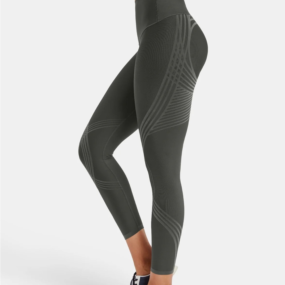 Fanka- High-Waist Sculpting Leggings - Dark Grey